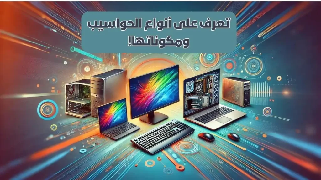 أنواع الحاسب الآلي ومكوناته